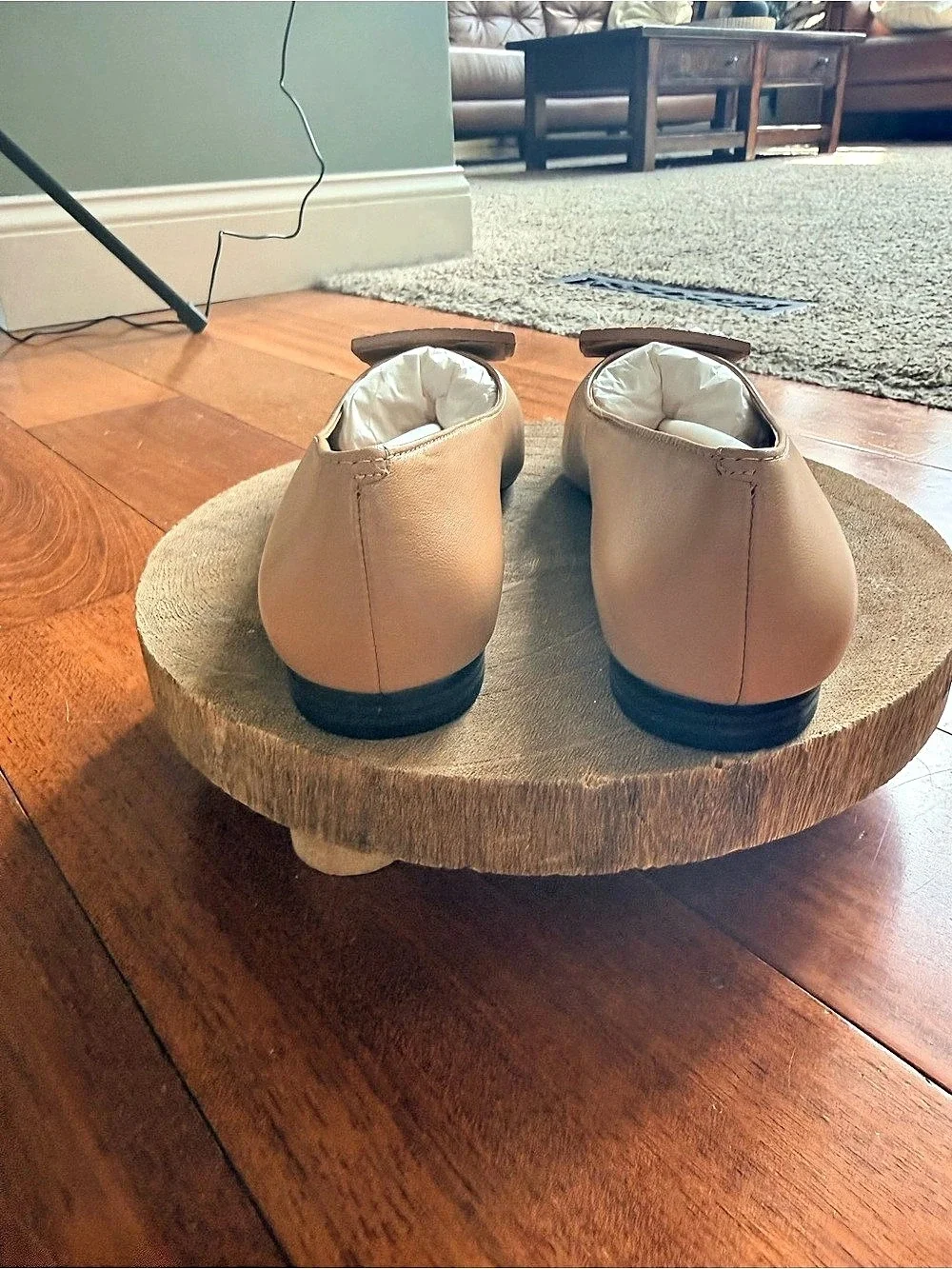Paolo Linea Nolene Desert Nappa Pointed-Toe Flats NIB – Multiple Sizes 5, 6.5